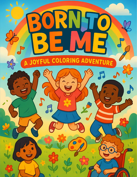 Born to Be Me – A Joyful Coloring Book Celebrating Self-Love, Diversity & Creative Confidence