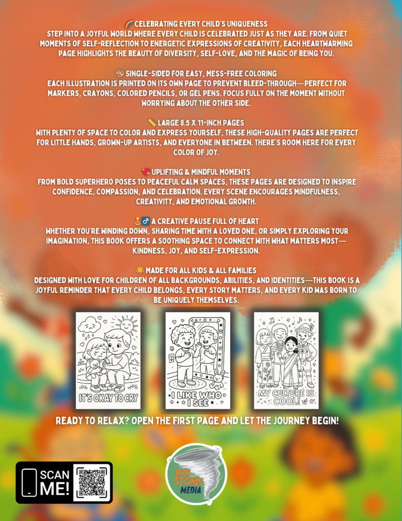 Born to Be Me – A Joyful Coloring Book Celebrating Self-Love, Diversity & Creative Confidence